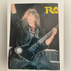 Ratt’s Robbin Crosby pinup